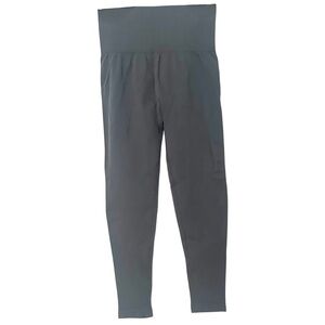 Halara Women's Gray Booty Scruching Cropped Leggings, NWOT